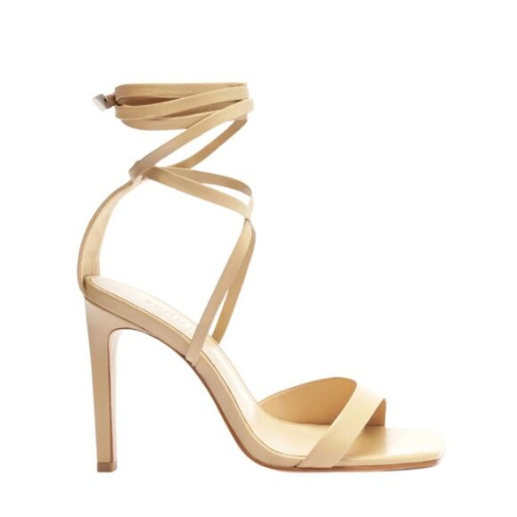 SCHUTZ Shoes - New! SCHUTZ Women's Bryce Nappa Leather Sandal Light Nude Size 5